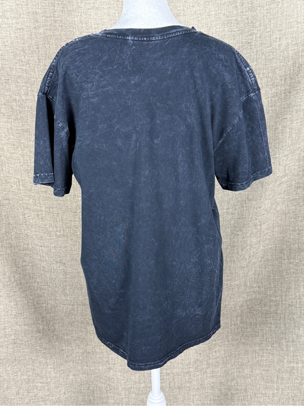 Vans Acid-Washed Black Off The Wall Graphic Tee - Picture 3 of 4